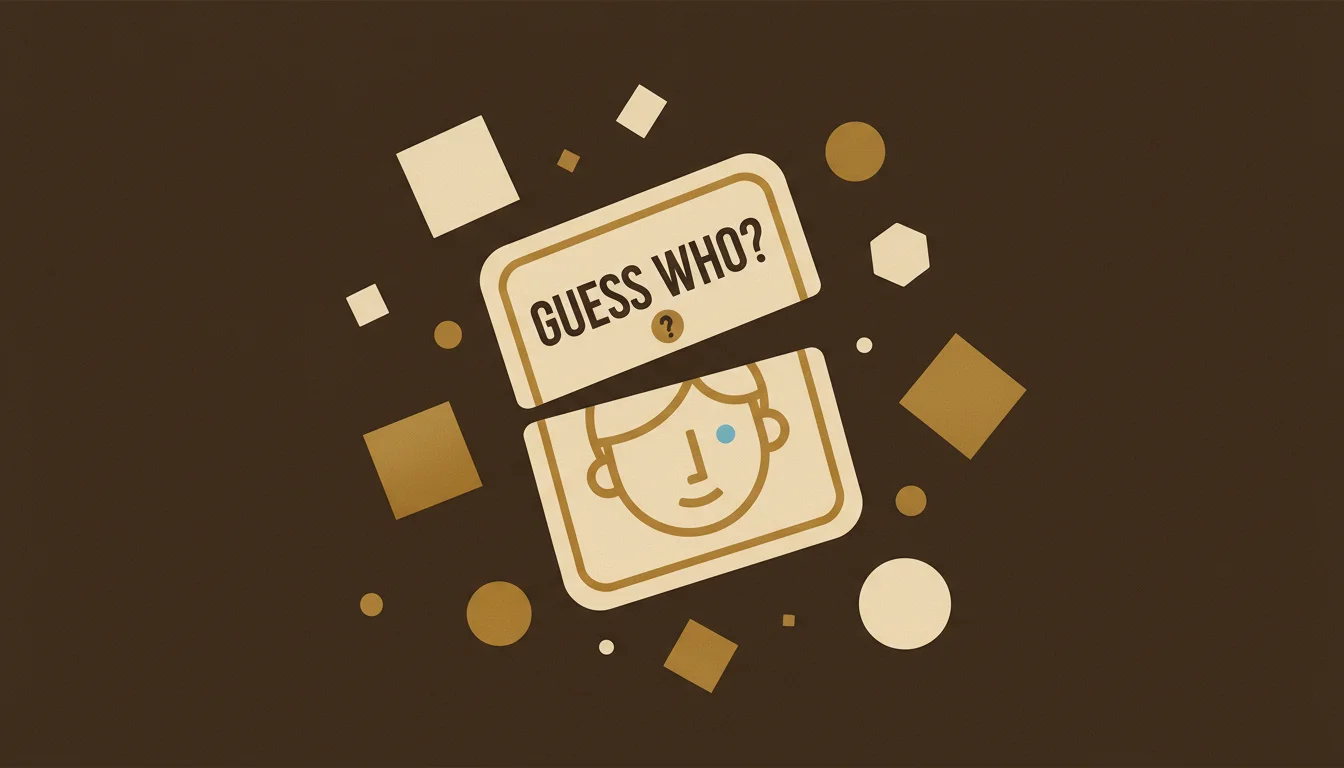 arvaa kuka saannot – pelin kuvitus