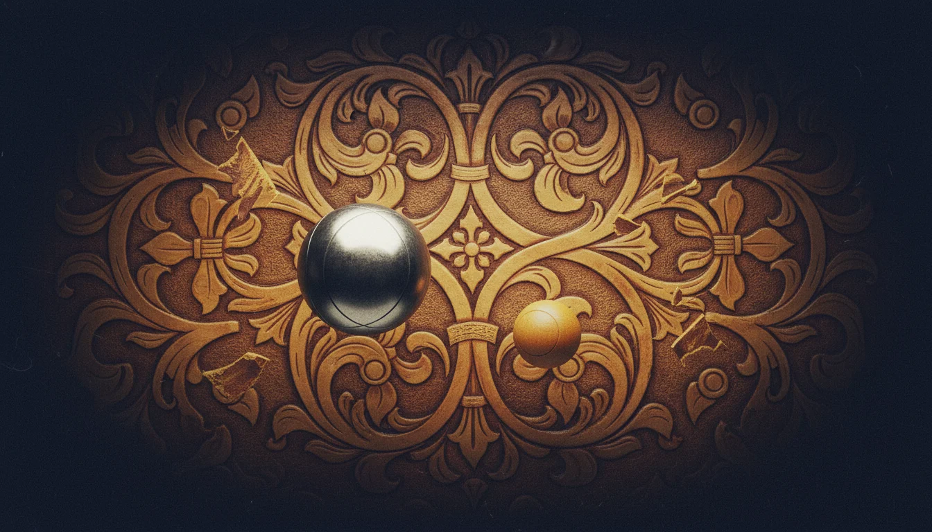 petanquen säännöt – pelin kuvitus