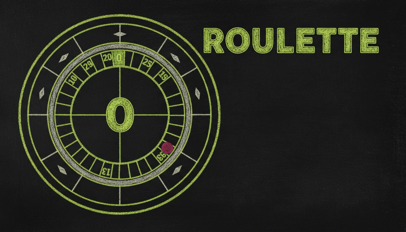 ruletti strategia – pelin kuvitus