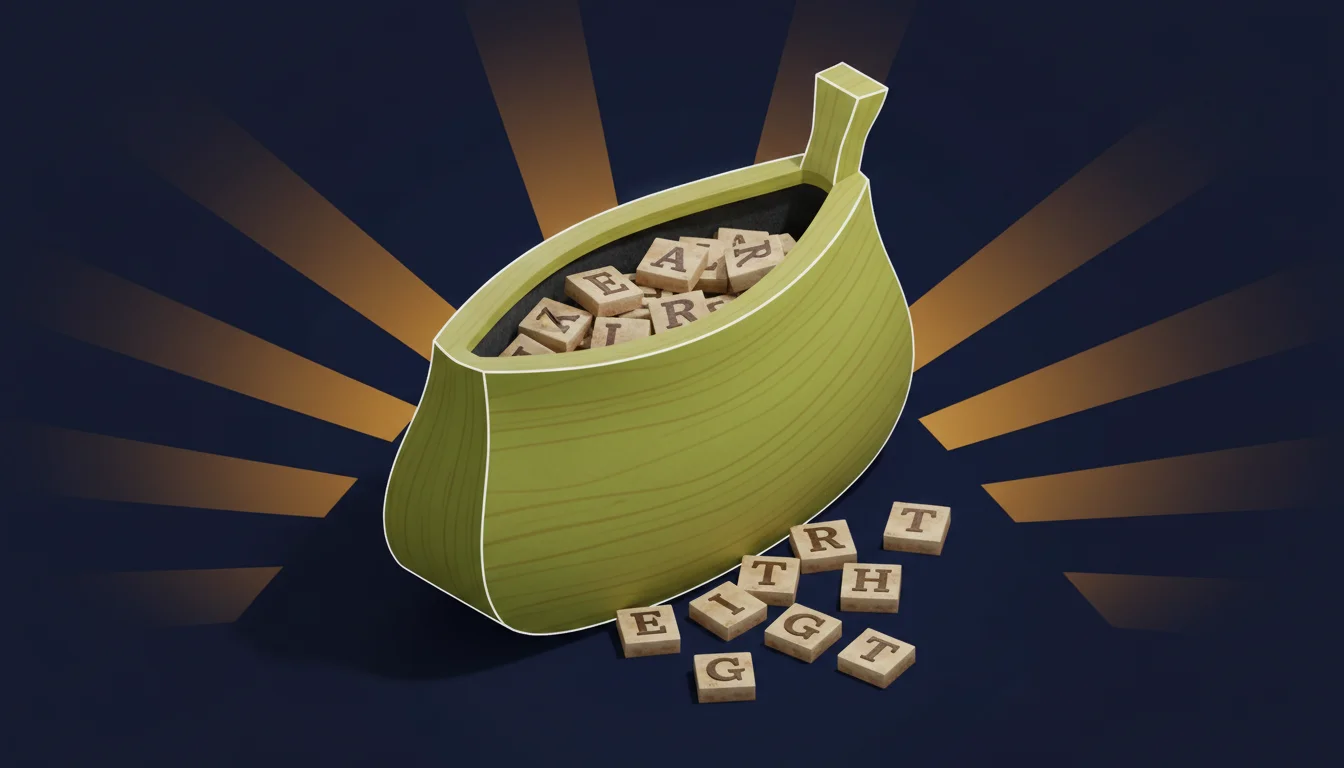 bananagrams saannot – pelin kuvitus